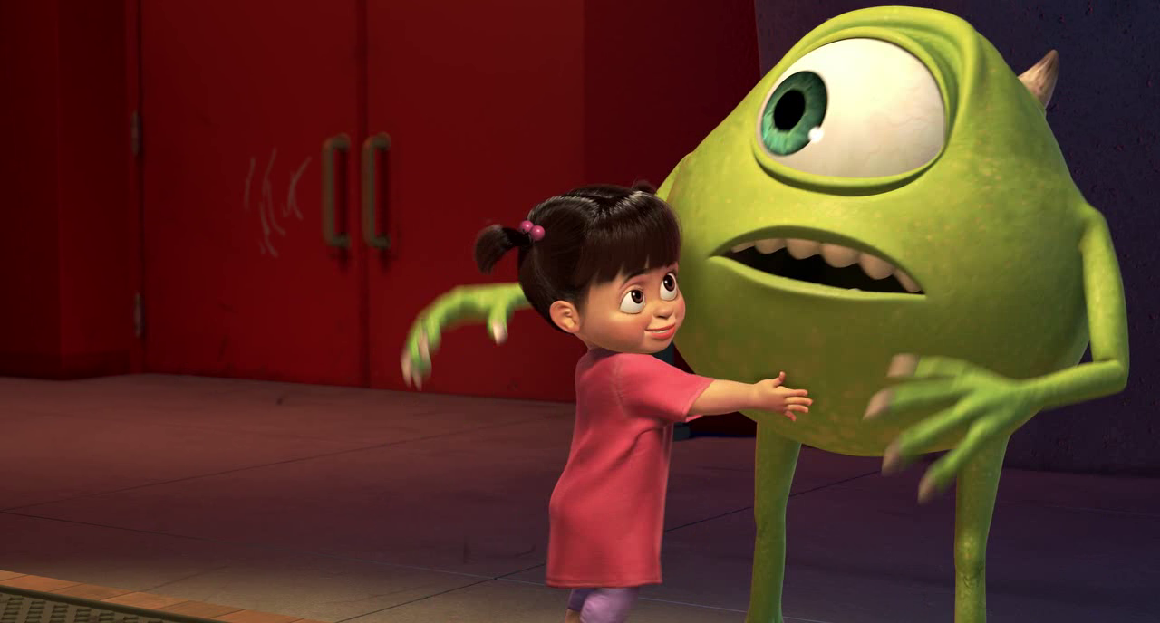 Mike Wazowski And Boo