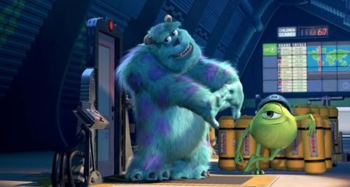 Mike Wazowski And Boo