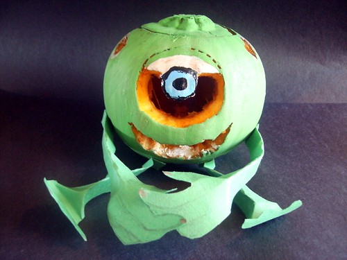 Mike Wazowski Pumpkin Pattern