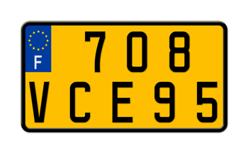 Motorcycle Registration Plates Ireland