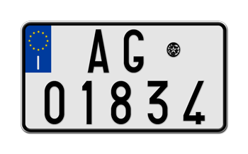 Motorcycle Registration Plates Ireland