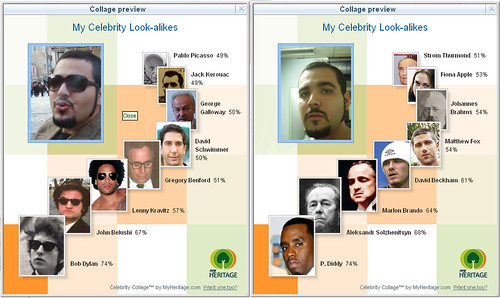 My Celebrity Look Alikes For Facebook