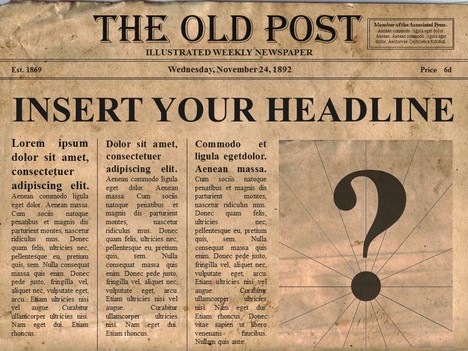 Newspaper Article Template For Kids Printable