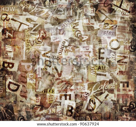 Newspaper Background For Word