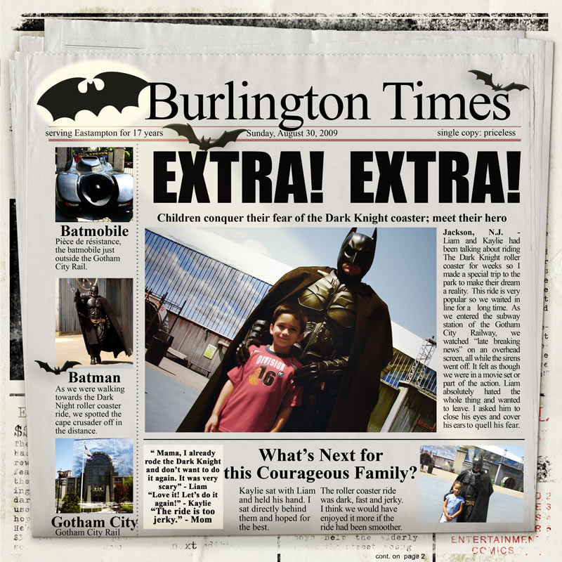 Newspaper Template Photoshop Elements