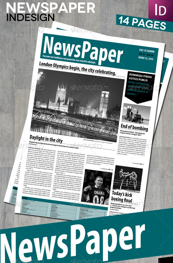 Newspaper Templates Free