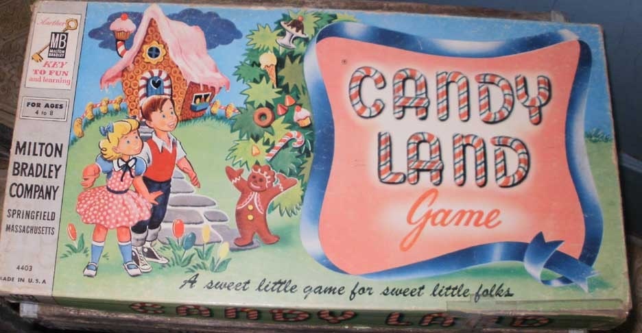 Original Candyland Board