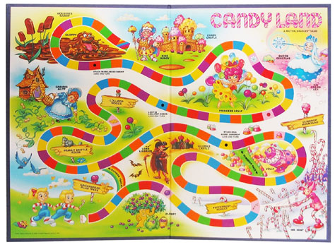 Original Candyland Board Game Characters