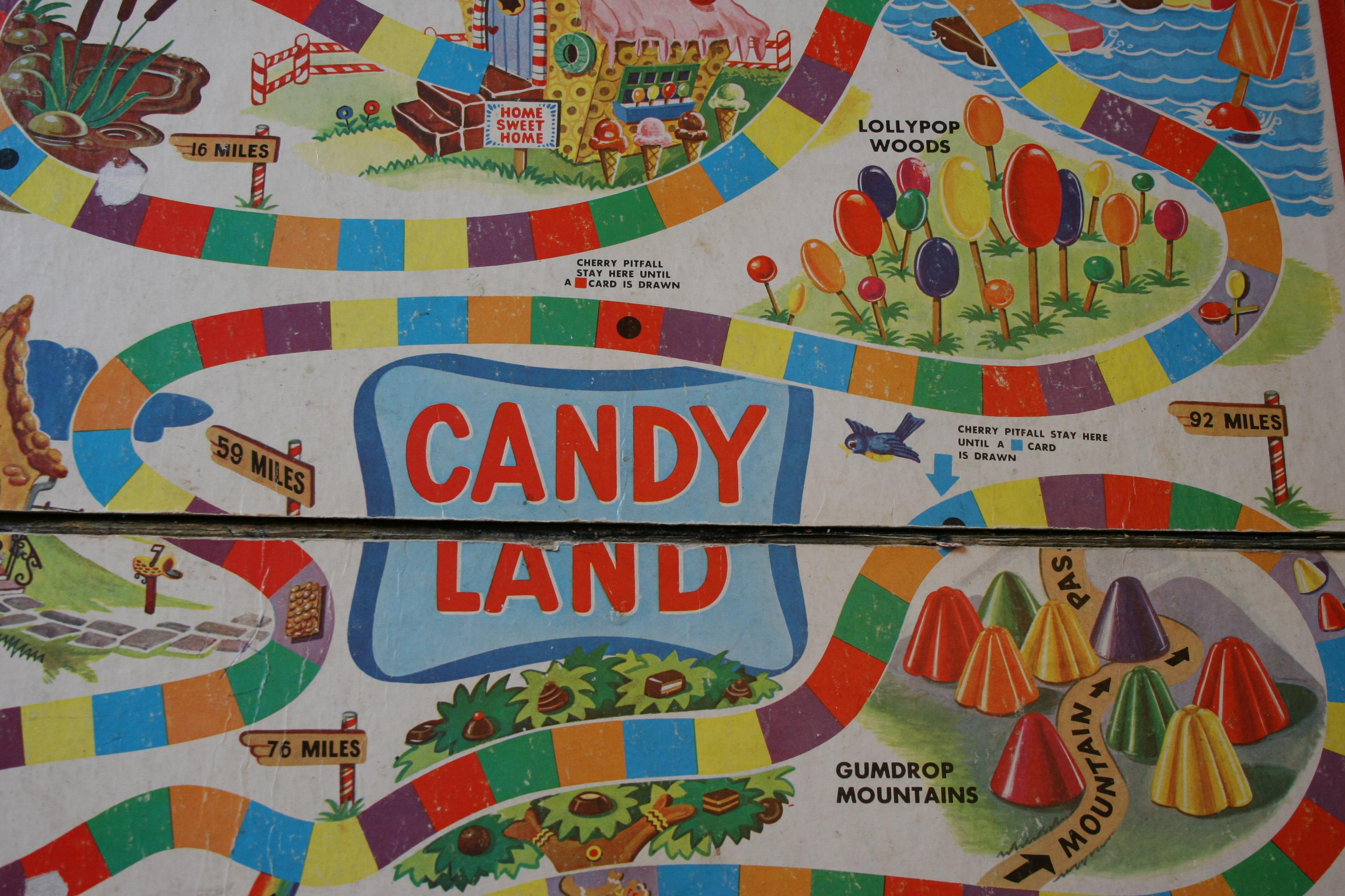 Original Candyland Board Game Characters