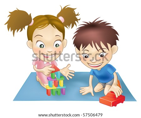 Pictures Of Children Playing With Toys