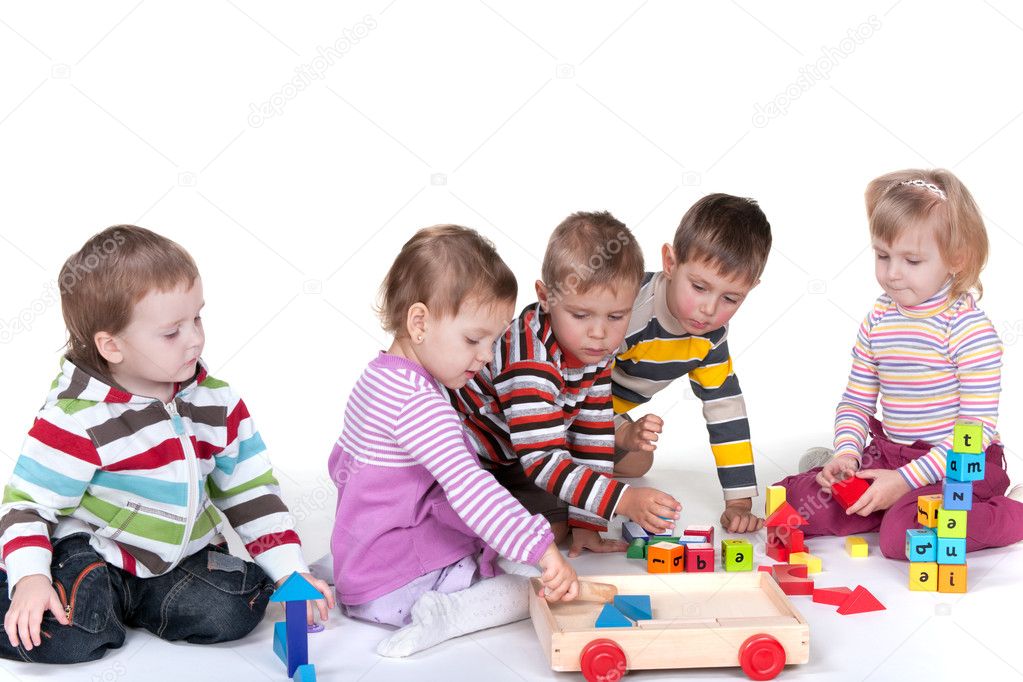 Pictures Of Children Playing With Toys