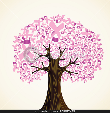 Pink Cancer Ribbon Clip Art