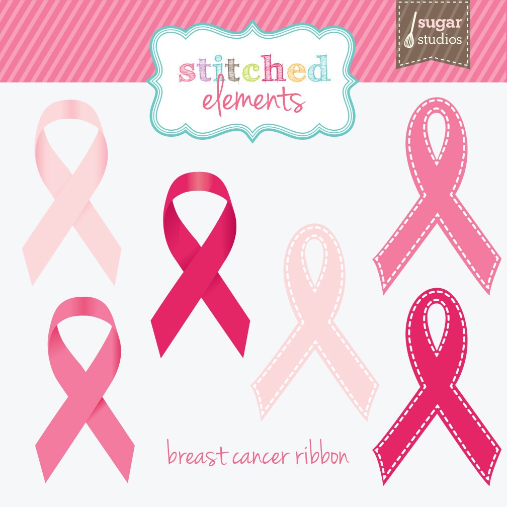 Printable Breast Cancer Ribbon Clip Art