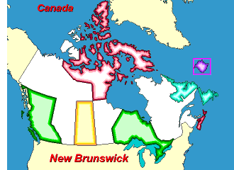 Printable Canada Map With Capitals And Provinces