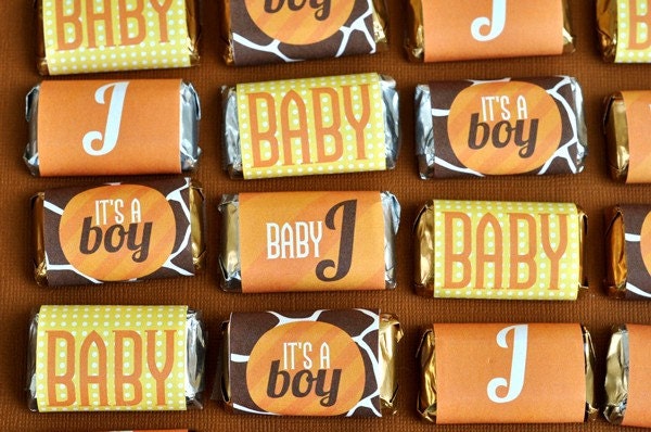 Printable Candy Bar Wrappers For Baby Shower