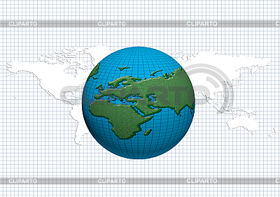 Printable World Globe Map