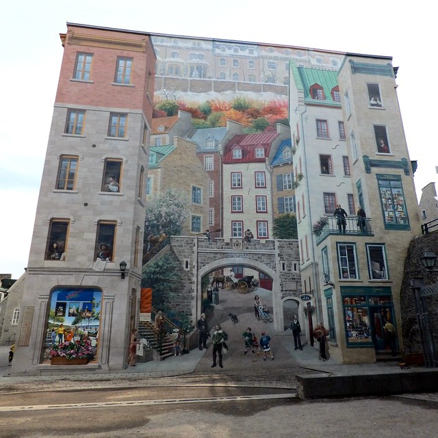 Quebec City Wall Mural