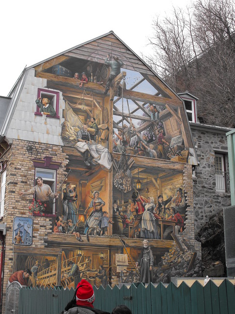 Quebec City Wall Painting