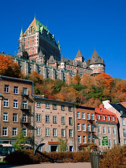 Quebec City Walls Around City