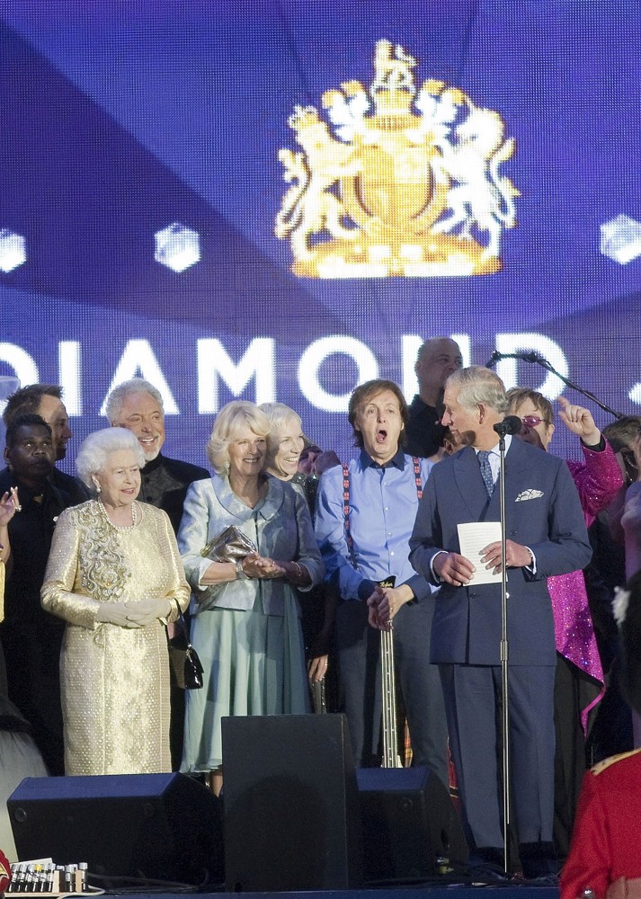 Queen Elizabeth Diamond Jubilee Concert Tom Jones