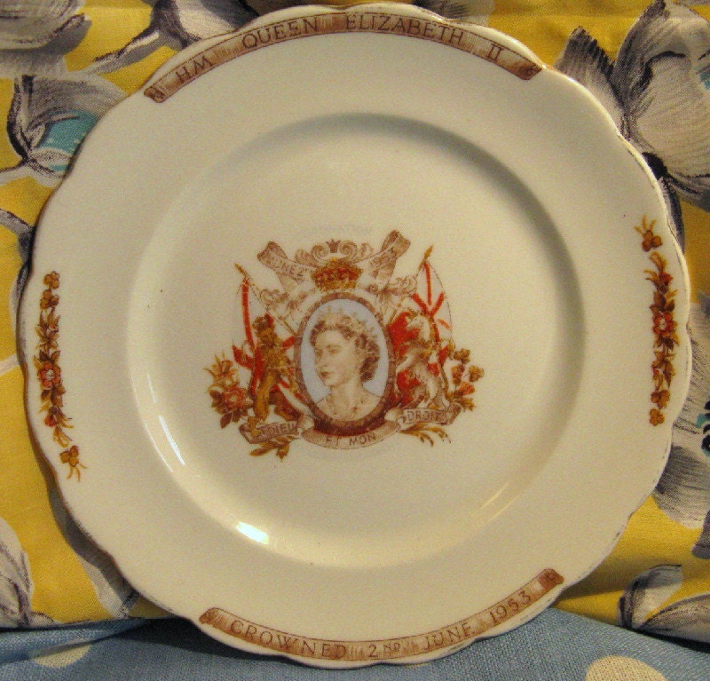 Queen Elizabeth Ii Coronation Plate