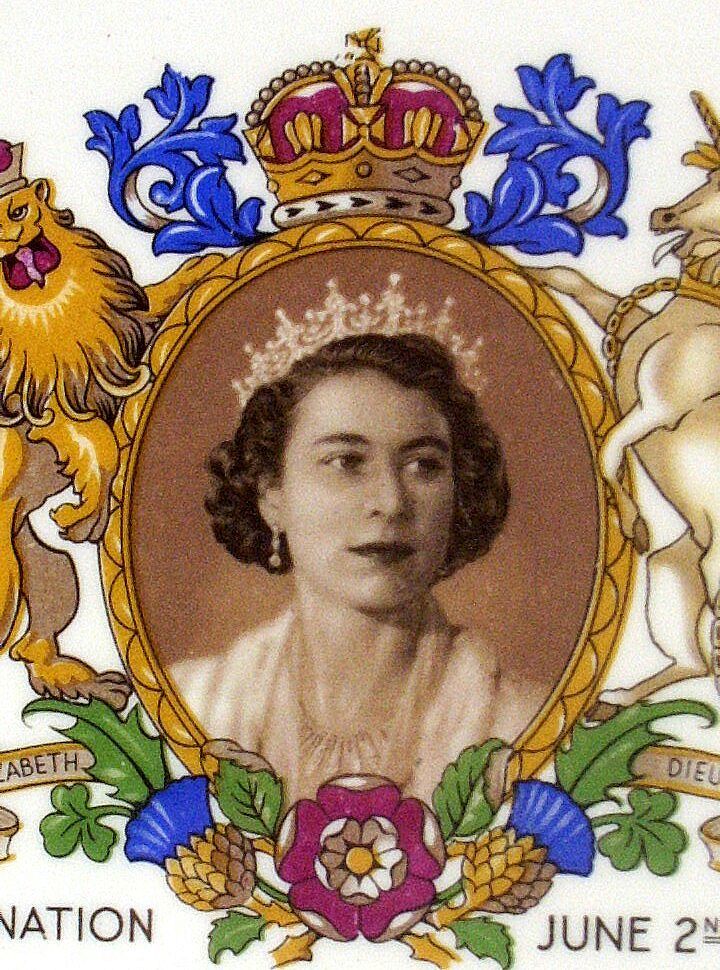 Queen Elizabeth Ii Coronation Plate