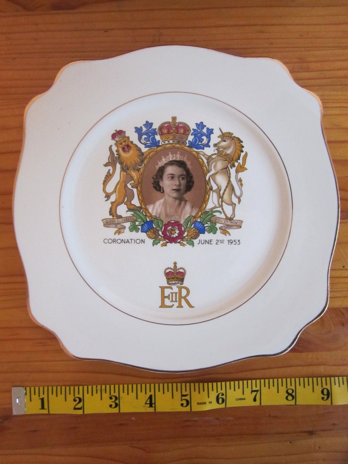 Queen Elizabeth Ii Coronation Plate