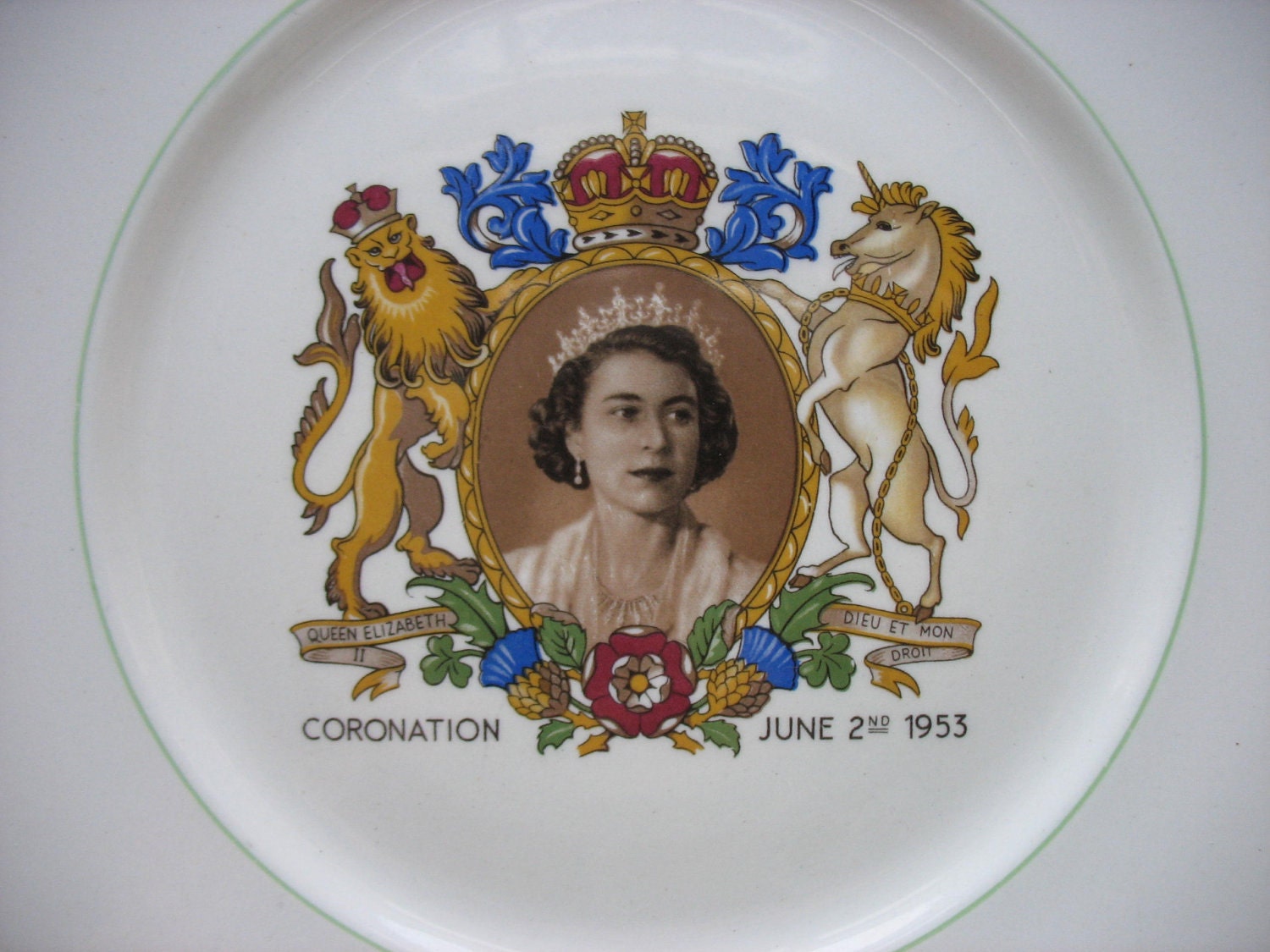 Queen Elizabeth Ii Coronation Plate