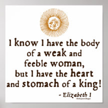 Queen Elizabeth The First Quotes