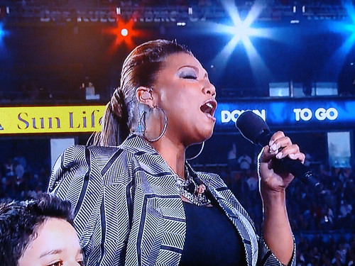 Queen Latifah Star Spangled Banner