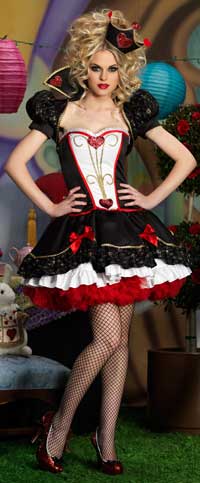 Queen Of Hearts Halloween Costume Plus Size