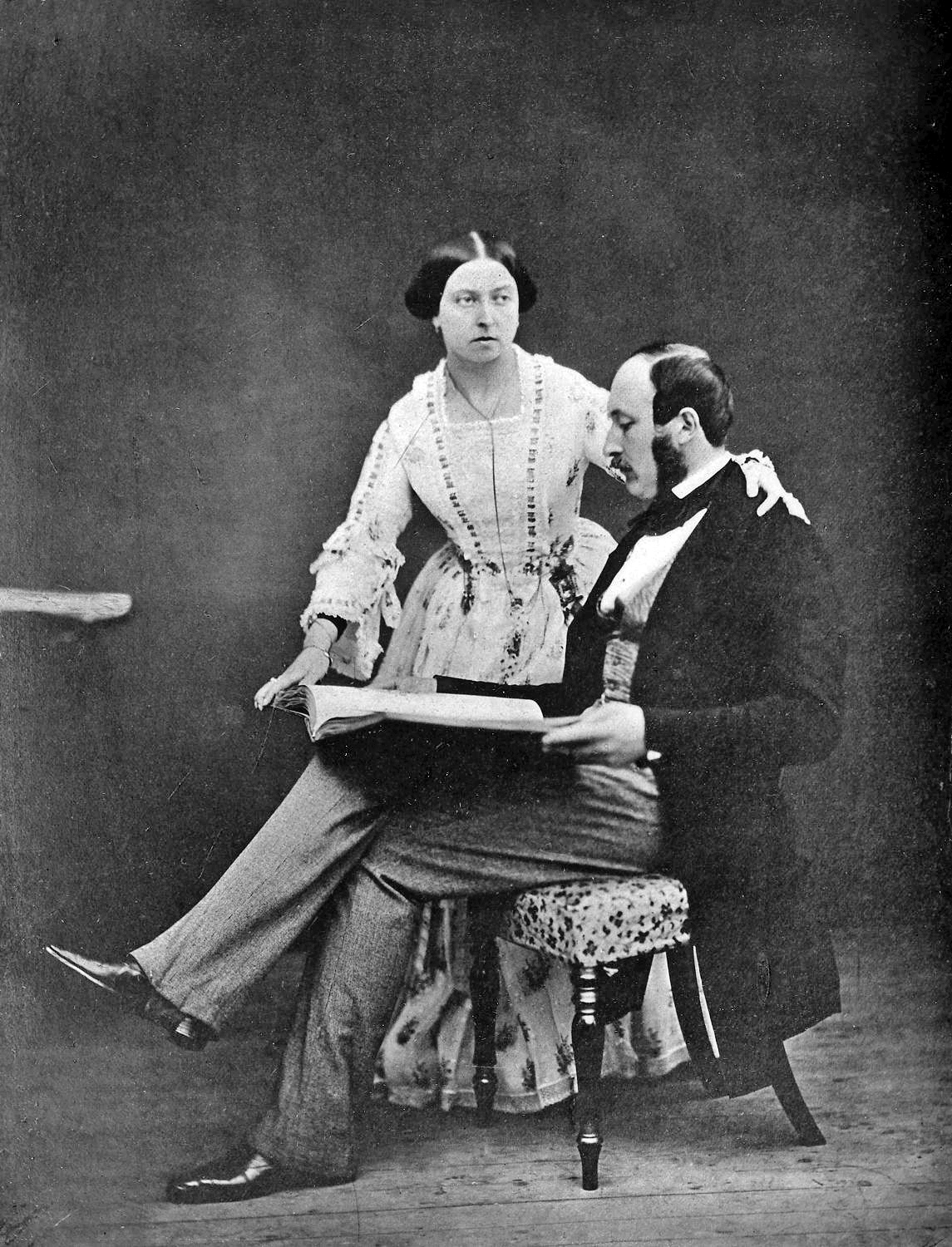 Queen Victoria And Prince Albert And Their Children