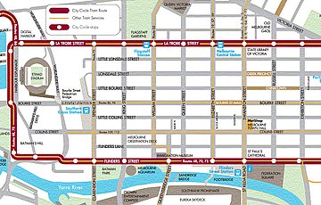 Queen Victoria Market Map