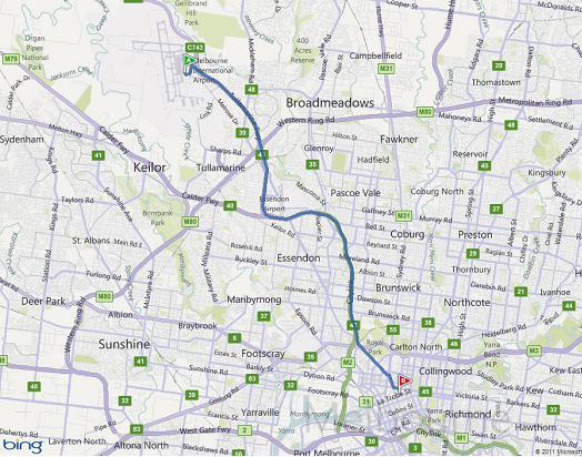 Queen Victoria Market Map