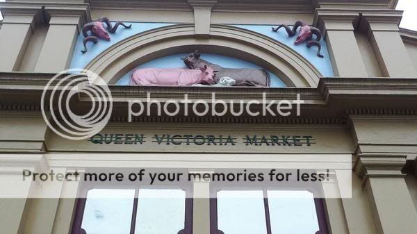Queen Victoria Market Sign