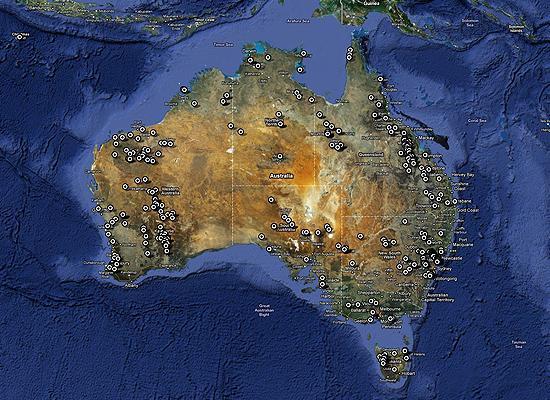 Queensland Australia Map Google