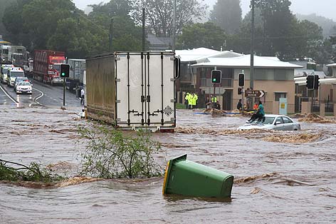 Queensland Floods Before And After