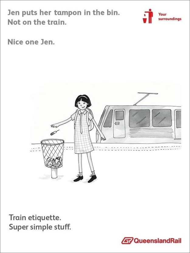 Queensland Rail Ads Funny