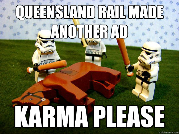 Queensland Rail Ads Meme