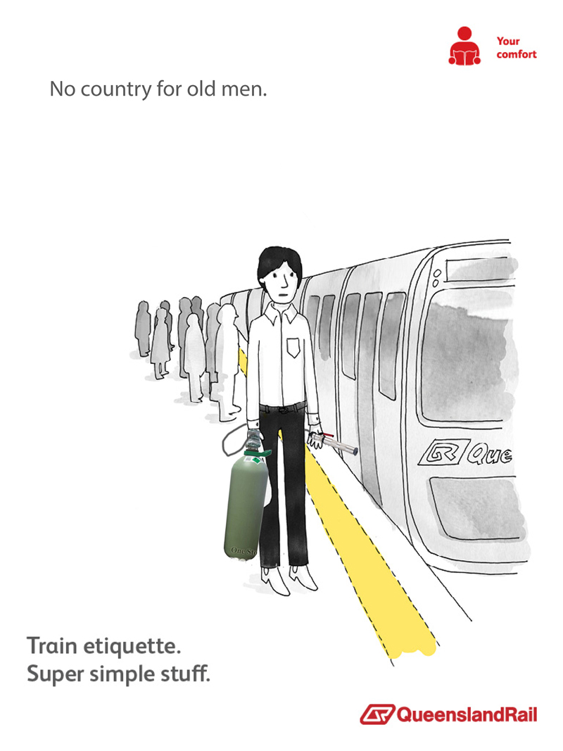 Queensland Rail Etiquette Meme