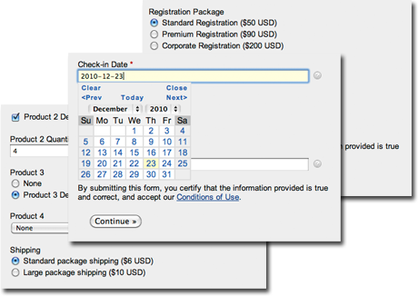 Registration Form Example