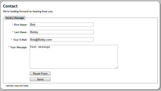 Registration Form Example In Php