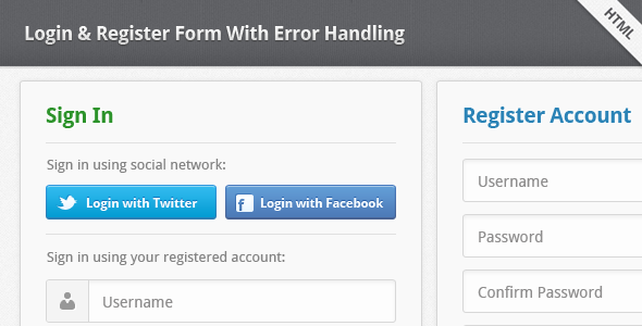 Registration Form Example In Php