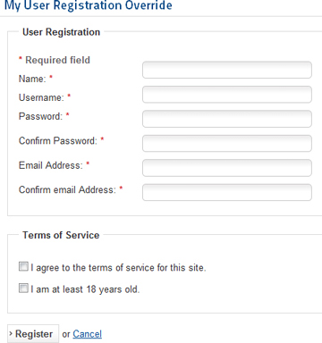 Registration Form In Html Code