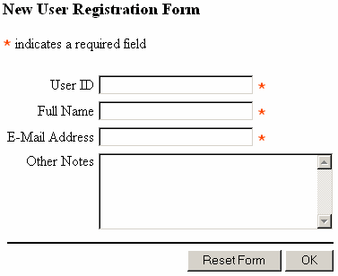 Sample Registration Form In Html