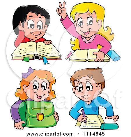 School Children Clip Art Pictures