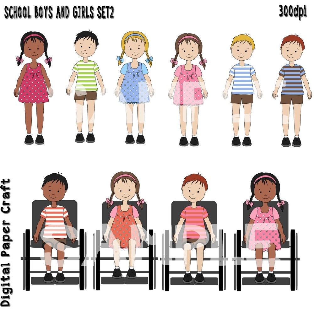 School Children Clip Art Pictures