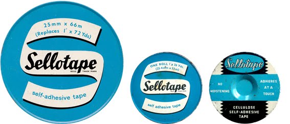 Sellotape Sizes