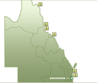 Simple Queensland Map