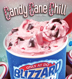 Small Candy Shop Blizzard Calories